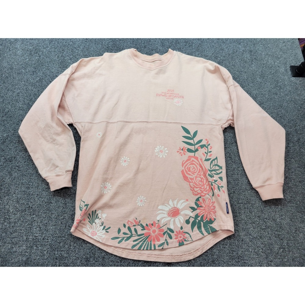 Disney Parks Spirit Jersey 2019 Flower & Garden Festival Minnie Mouse Pink XS - Picture 2 of 16